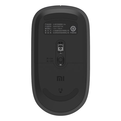 Xiaomi | Wireless Mouse Lite | Optical mouse | USB Type-A | Grey/Black - 4